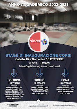 Stage AIADA inauguraione Anno Accademico 2022-2023